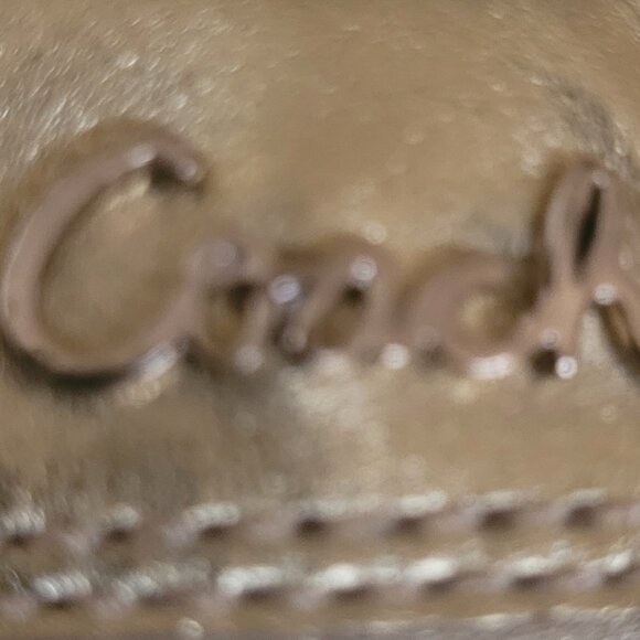 Coach Metallic Gold Women's Sandals - Picture 12 of 12